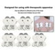 thumbnail image 3 of 10x Electrode Replacement Pads For Omron Massagers Long Life Pad, 3 of 4