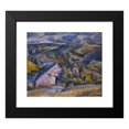 thumbnail image 2 of Preston Dickinson 22x20 Black Modern Framed Museum Art Print Titled - The Hills (ca. 1919), 2 of 5