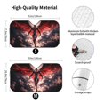 thumbnail image 3 of Batman Windshield Sun Shade Foldable Car Front Window Sunshade For Car Suv Trucks Vans - Best Heat Shield Blocker Visor Cover Blocks Uv Rays And Keeps Your Vehicle Cool-Medium, 3 of 5