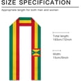 thumbnail image 6 of Grenada Flag Graduation Stole Graduate Shawl Sash Scraf Gift For Abroad Student International Study (Square), 6 of 6