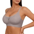thumbnail image 5 of qelini Lace Bras for Women Thin Strap Wireless Breathable Bralettes Side Support Seamless Everyday Tshirt Bra, 5 of 7