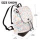 thumbnail image 2 of Disketp Happy Easter Mochila de Cuero para Mujer, Bolso de Espalda Antirrobo con Estilo para Viaje, Trabajo y Uso Diario, 2 of 4