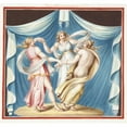 thumbnail image 3 of Pierre-Jean Mariette 21x20 Black Modern Framed Museum Art Print Titled - Painting of the Room Marked Nu. You. (1783), 3 of 5
