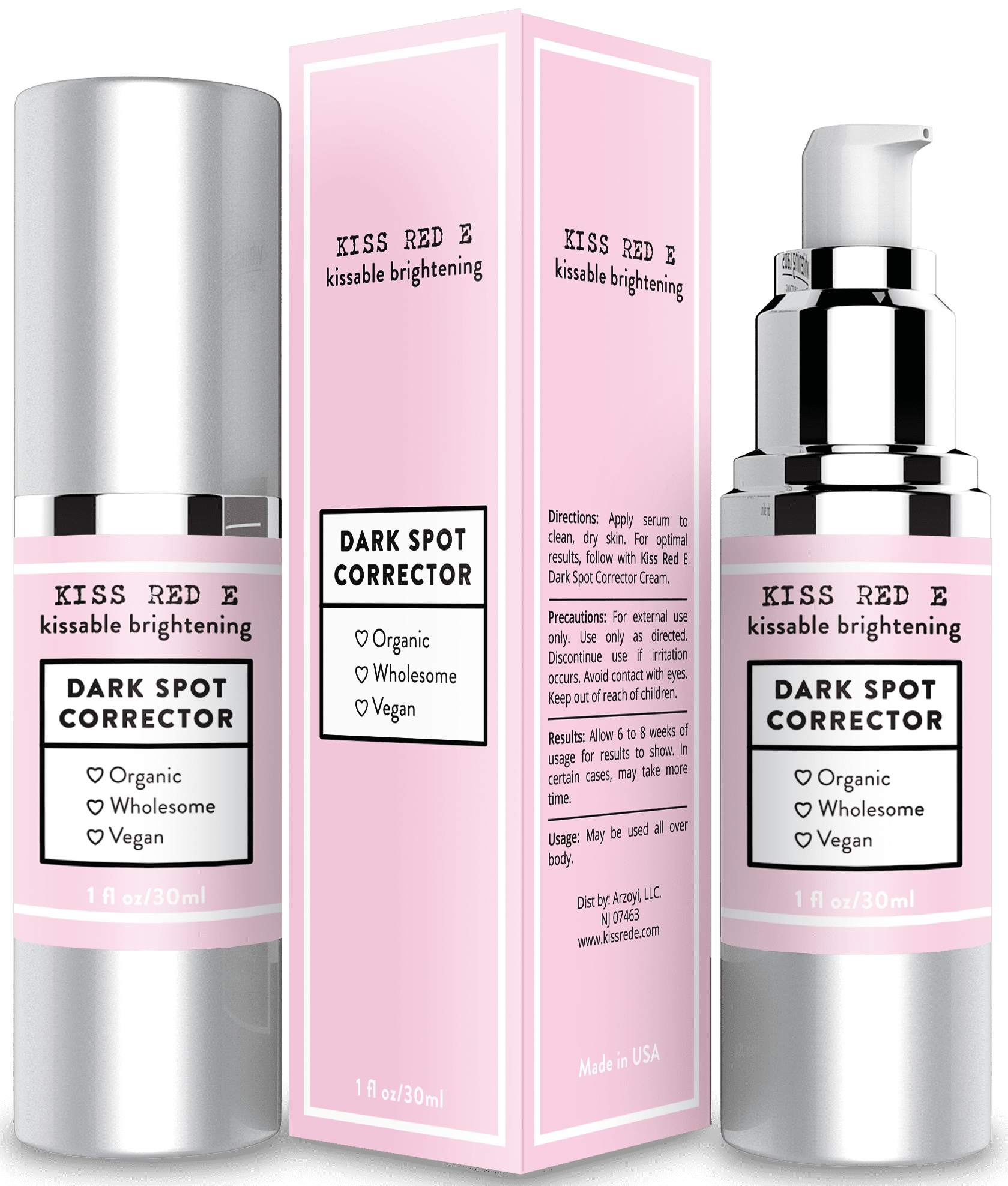 Dark Spot Corrector By Kiss Red E Dark Spot Remover For Face Hands