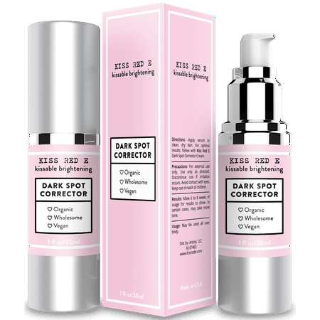 Dark Spot Corrector by Kiss Red E. Dark Spot Remover for Face Hands Neck Body  1 (Best Over The Counter Dark Spot Remover)