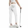 thumbnail image 5 of REALiKUN Women's Golf Pants with Zip Pockets - 7/8 Ankle Stretch Lightweight Sweatpants for Athletic Hiking Travel Work Lounge, 5 of 8