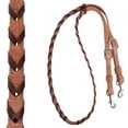 thumbnail image 1 of Martin Saddlery Rênes de Baril en Dentelle au Chocolat, 1 of 3