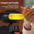 thumbnail image 2 of 2026 Rechargeable Battery Powered Space Heaters for Indoor Use Cordless, Space Heater Battery Powered with 1/2PCS 1500mah Battery, For Camping, Indoors, Long Heating (1 x Battery), 2 of 7