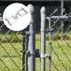thumbnail image 5 of Bisagra de poste de cerca de cadena Uxcell, bisagras de acero galvanizado de 2" x 2" para marco de puerta, 5 of 7
