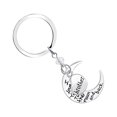 thumbnail image 3 of Dalazy Key Chain Alloy Pendant keyring gift Keyring Woman Key Holder Decor Key Ring Party Wedding Gift, D1002-Brother, 3 of 9