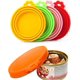 thumbnail image 1 of Paquete de 4 latas de comida para perros y gatos YONGSHENG tapa de lata de silicona, 1 of 5