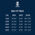 thumbnail image 3 of Camiseta tipo Polo IZOD Advantage Performance para Hombre 2XL Negro, 3 of 4