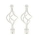 thumbnail image 4 of 2 barras de cortina y herrajes: barras decorativas con forma de bola para dormitorio y sala de estar Twist White, 4 of 9