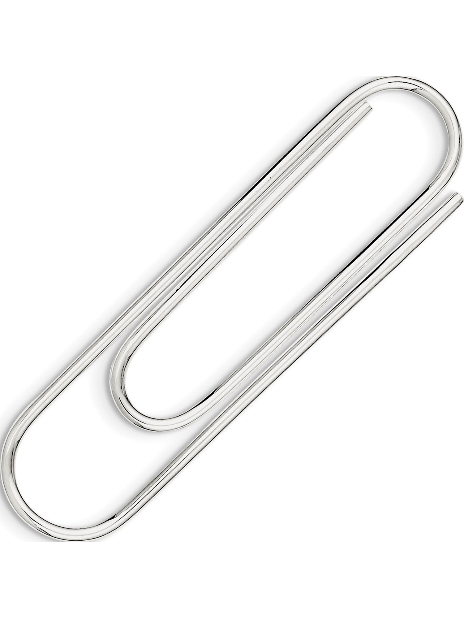 sterling silver paperclip money clip