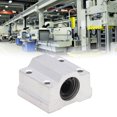 thumbnail image 3 of SCS8UU Slide Block, 4pcs Linear Ball Bearing Slide Block Units CNC Aluminum Alloy 8mm Bore For Industry, 3 of 8