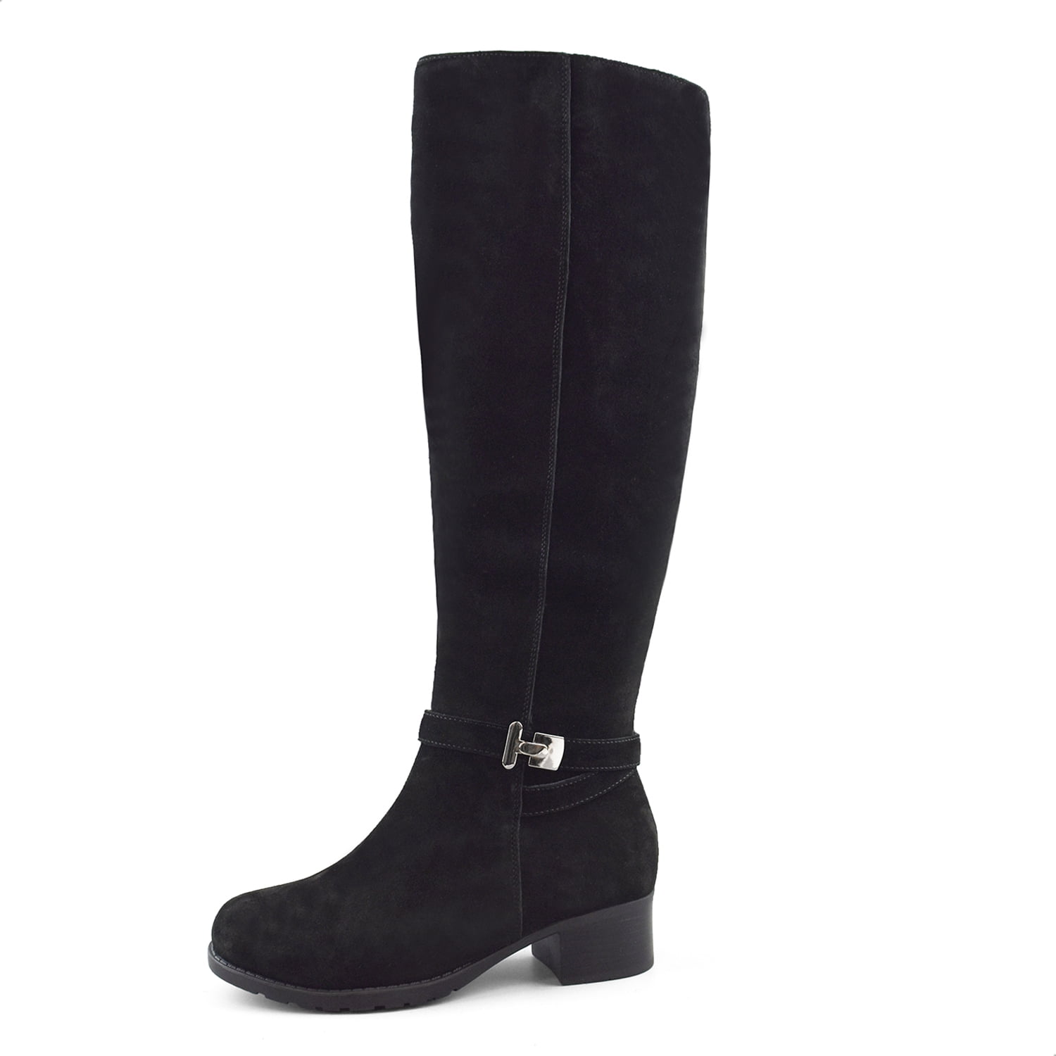 Comfy Moda Women's Fur Lined Leather Winter Boots Paris