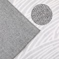 thumbnail image 3 of HIWEAVER Gray 10' x 13' Washable Abstract Striped Area Rug for Living Room Indoor Throw Neutral Carpet Modern Geometric Non-Slip Foldable Floor Cover for Dorm Home Decor, 3 of 6