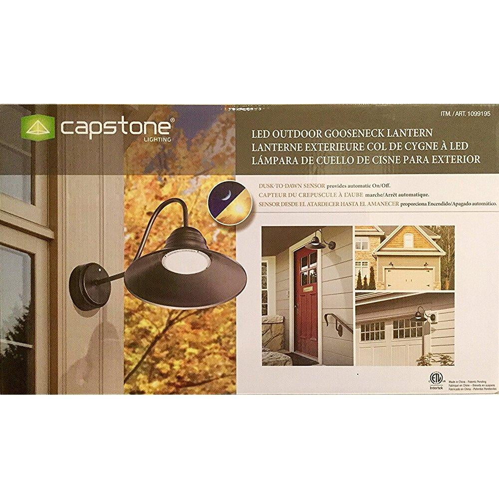 Capstone Lighting Led Outdoor Gooseneck Lantern
