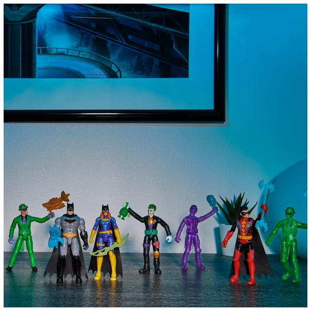 DC Comics Batman Bat-Tech Flyer with 4-inch Exclusive Mr. Freeze and Batman Action Figures, Kids Toys for Boys Ages 3 and Up price in UAE | Amazon UAE