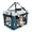Teal Blue, variant on GOOPAWS Soft Pet Crates Kennel 24'', 27", 30" & 36", 3 Door Soft Sided Folding Travel Pet Carrier