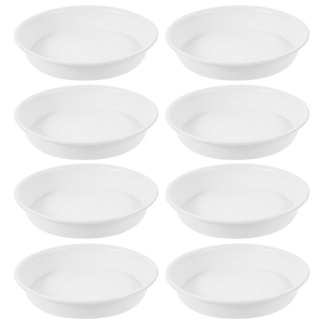 8 Uds. Maceta, platillo, bandeja para plantas, bonsái, bandeja para plantas, maceta gruesa, plato redondo, bandeja para plantas en maceta