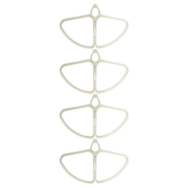 Juego de 4 protectores de hélice de repuesto para DJI Phantom 4 Blanco