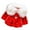 Red 1, variant on LIaqionyy Baby Girls Long Sleeve Fleece Cloak Princess Shawl Dress Coat Toddler Fuzzy Thicken Jacket Outerwear