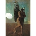thumbnail image 2 of Redon, Odilon 18x24 Black Modern Framed Museum Art Print Titled - Fallen Angel Looking At A Cloud, 2 of 4
