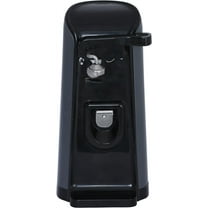 Brentwood Appliances J-30B Tall Electric Can Opener with Knife Sharpener and Bottle Opener, Black