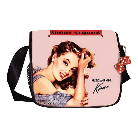 Mobile Edge Cutebug 14.1" Laptop or 13.3" MacBook Sheba Bag - Notebook carrying case - 13.3" - 14.1" - black, pink