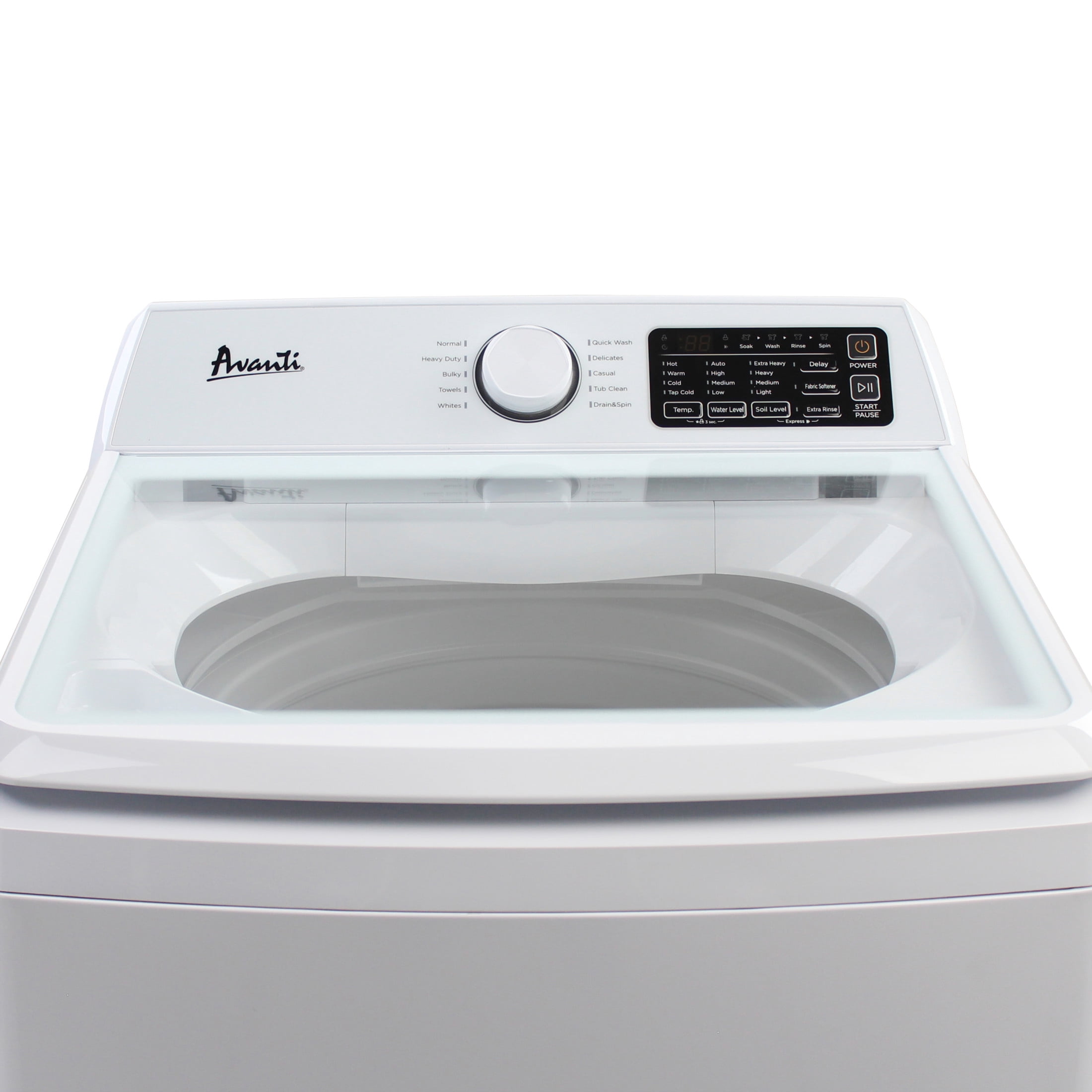 Avanti Top Load Washer, 4.1 cu. ft. Capacity, in White (SLTW41D0W)