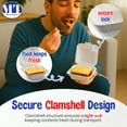 thumbnail image 4 of MT Products Cake Container - 6" x 6" x 3" Food To Go Containers - Pack of 30, 4 of 12
