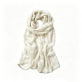 thumbnail image 4 of Bandana 3D Bow Texture Scarf Soft Mist Long Wrap & Shawl with Layered Detail, 4 of 6