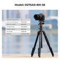 thumbnail image 3 of Trípode de cámara K&F Concept O275A5+BH-36 Heavy Duty 8 kg, 3 of 7