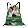 thumbnail image 1 of Orgullo y Prejuicio Mochila de Cuerdas para Deportes y Gimnasio, Bolsa de Cuerdas Resistente al Agua, Bolsa Cinch, 30×40cm, 1 of 6