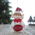 thumbnail image 2 of Elfo navideño de peluche KAIYANG para niña Decoración colgante para árbol de Navidad, 2 of 5