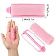 thumbnail image 6 of 12 Pcs Small Foam Sponge Hair Rollers,Hair Curlers to Sleep in,0.78 inch Soft Sleeping Curlers,Flexible Foam Rollers for Hair Styling(Random Color), 6 of 8