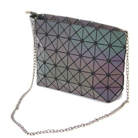 None Luminous Women Shoulder Bag Crossbody Purse Pu Night Luminous Women Shoulder Bag Crossbody Purse Pu Night Party Unique Handbag