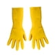thumbnail image 5 of 1 par de guantes de limpieza de goma reutilizables para cocina, guantes de látex protectores para lavavajillas, impermeables para el hogar (color al azar), 5 of 5
