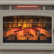 duraflame® 3D Infrared Quartz Electric Fireplace Stove Heater with Remote Control - French Grey