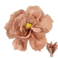 thumbnail image 1 of 3 PCS Set Of Premium 3D Crepe Paper Flowers Lifelike Realistic Floral Decorations For Weddings Birthdays And Home Easy DIY Craft For Party, 1 of 9