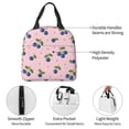 thumbnail image 7 of Pink Blueberry Lunch Bag Thick Aluminum Foil Lunch Tote for Women Office Picnic Gift, 7 of 7