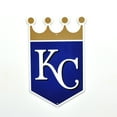 thumbnail image 1 of Kansas City Royals 12" Lasercut Steel Logo Sign, 1 of 1