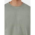 thumbnail image 2 of No Boundaries Boxy Cropped Tee, 2-Pack, Men's and Big Men's, 2 of 7