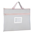 thumbnail image 2 of Kojanyu Handheld Thick A4 Student Double-Layer Mesh Document Bag,Large Capacity Homework Organizer,Transparent Paper Storage Bag for School and office Use, 2 of 5