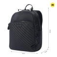 thumbnail image 2 of TOTTO Mochila Mediana para Mujer Porta Laptop 15.4 con Bolsillo para Botella | Escuela - Oficina - V negro M, 2 of 6