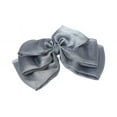thumbnail image 6 of Scunci 1-PK BOW BARRETTE DK GREY, 6 of 6