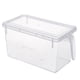 thumbnail image 1 of Caja Almacenamiento para Refrigerador Tipo Cajón Caja Conservación Alimentos para El Caja Plástico Caja Almacenamiento para Congelador Caja Sellada Transparente, 1 of 9