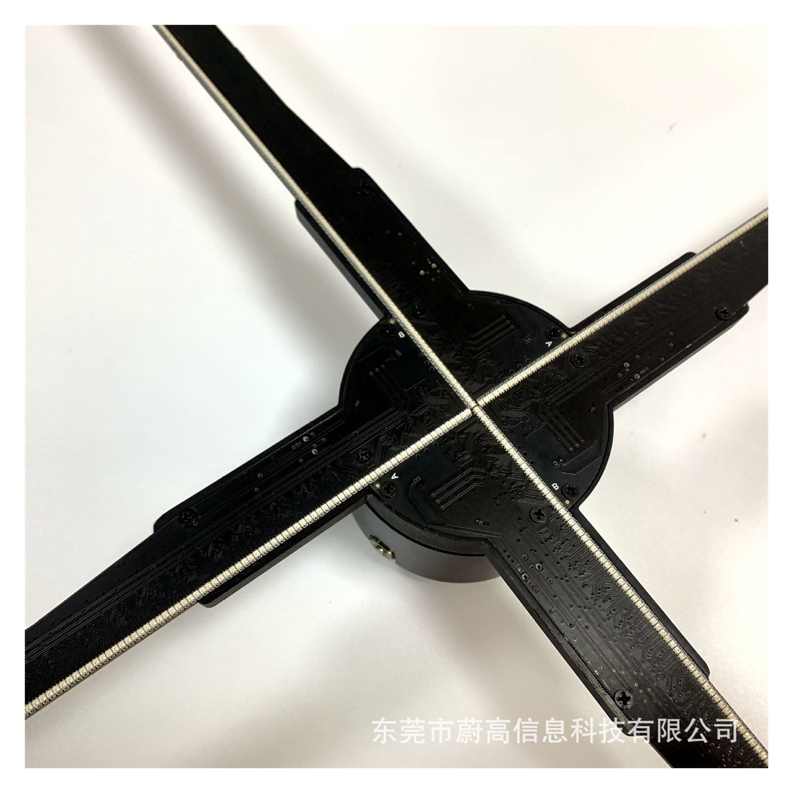 3D Hologram, Holographic 3D Projection Advertising Machine 56cm Floating Naked Eye Instrument Aerial Imaging Led Device Stereo Mobile Phone Wifi Ideal Advertising Tool