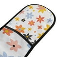 thumbnail image 4 of Yayeee Double Oven Mitt Kitchen Heat Resistant Baking 35" x7" Quilted Glove, Colorful Retro Floral, 4 of 6